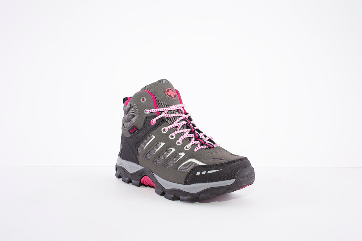 RIEKER TEX LACED WALKING ANKLE BOOT - X8820-01- GREY