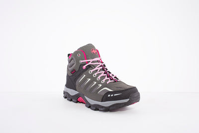 RIEKER TEX LACED WALKING ANKLE BOOT - X8820-01- GREY