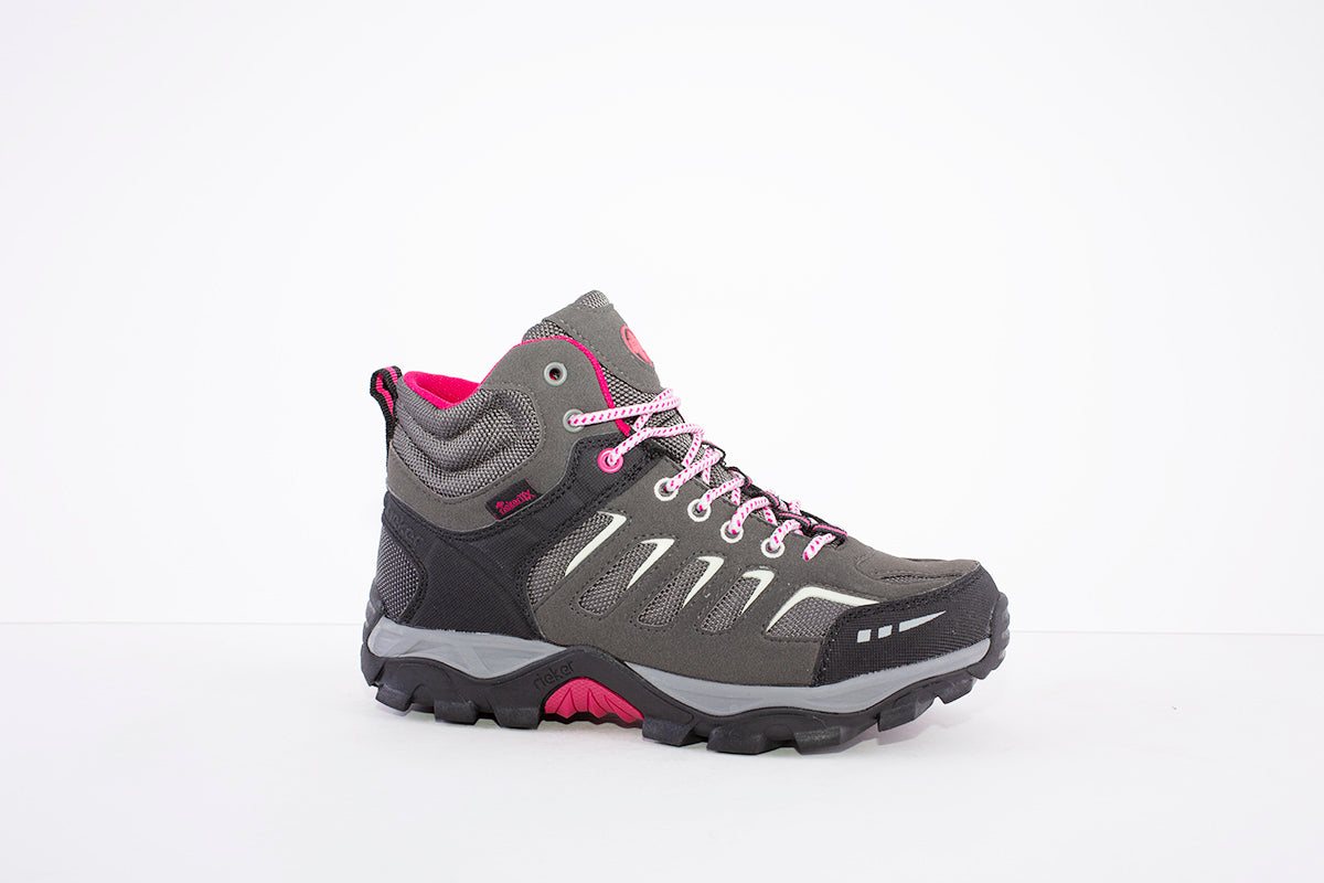 RIEKER TEX LACED WALKING ANKLE BOOT - X8820-01- GREY