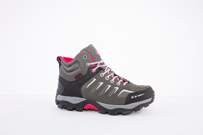 RIEKER TEX LACED WALKING ANKLE BOOT - X8820-01- GREY