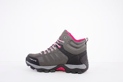 RIEKER TEX LACED WALKING ANKLE BOOT - X8820-01- GREY