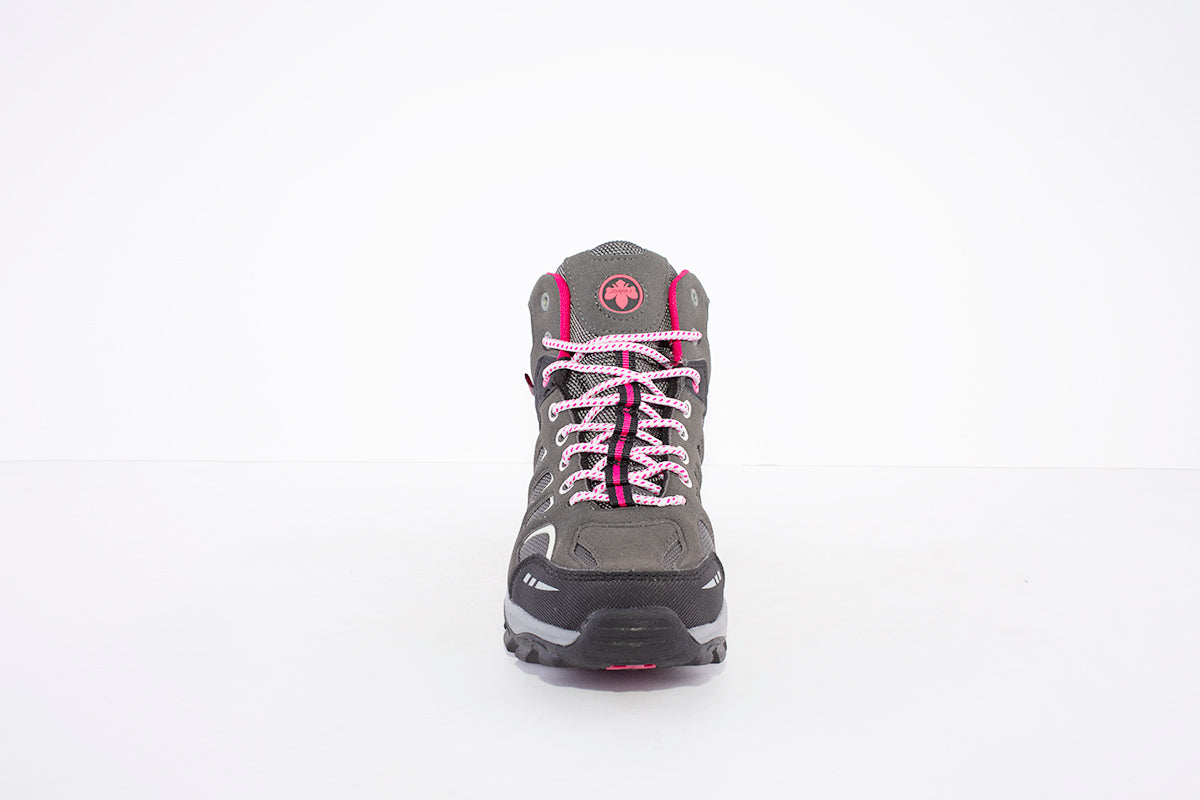 RIEKER TEX LACED WALKING ANKLE BOOT - X8820-01- GREY