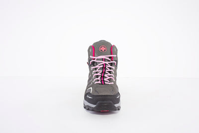 RIEKER TEX LACED WALKING ANKLE BOOT - X8820-01- GREY