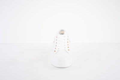 XTI - 44319 FLAT LACED FASHION SHOE - WHITE