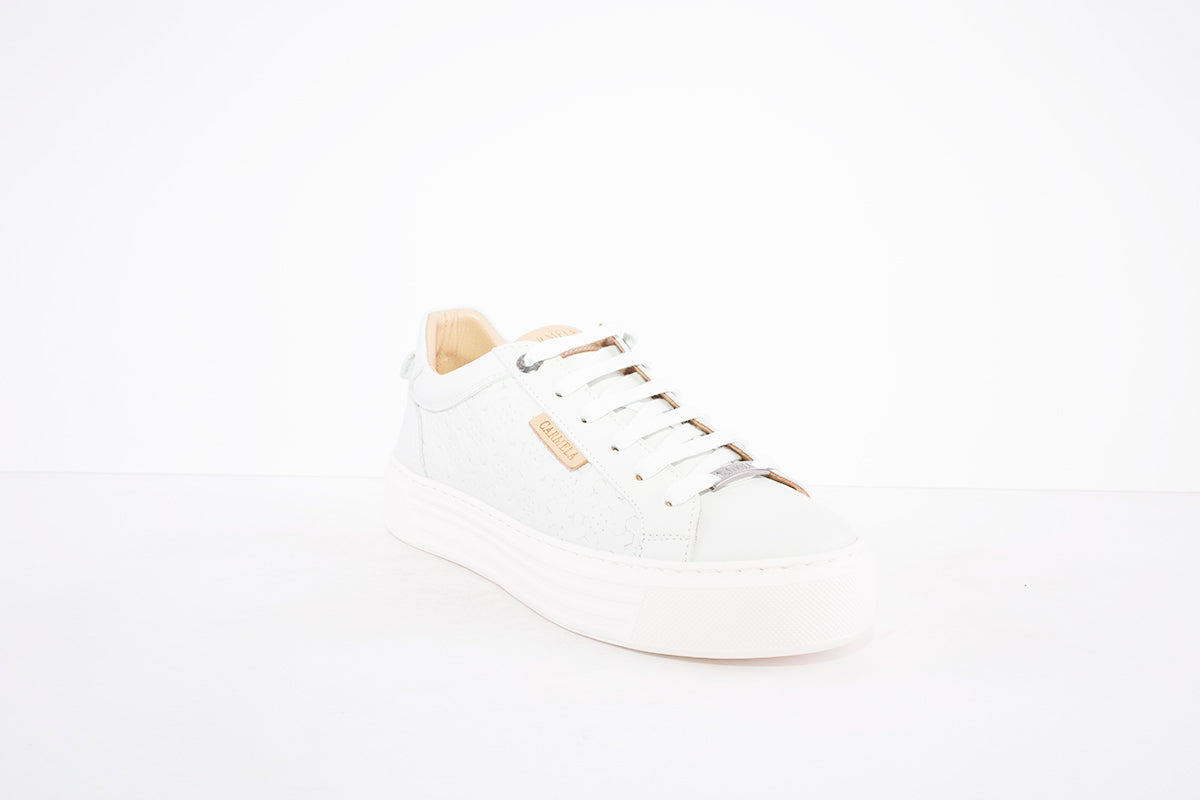 CARMELA - 68445 FLAT LACE UP FASHION SHOE - PALE MINT