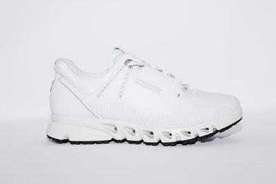 ECCO - MULTI-VENT W COMFORT WALKING SHOE - WHITE LEATHER