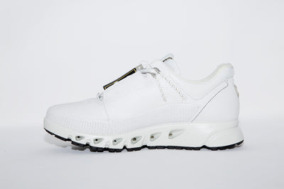 ECCO - MULTI-VENT W COMFORT WALKING SHOE - WHITE LEATHER