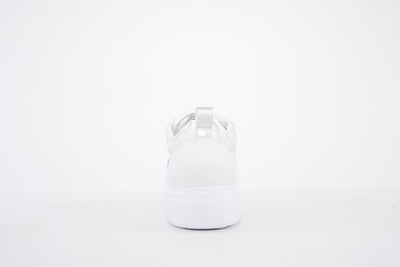 BUGATTI - 431 A2S09 LACED FASHION TRAINER - WHITE LEATHER