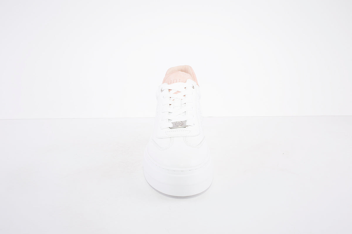 UNISA - FRAILE FLATLACED CASUAL SHOE - WHITE/PINK