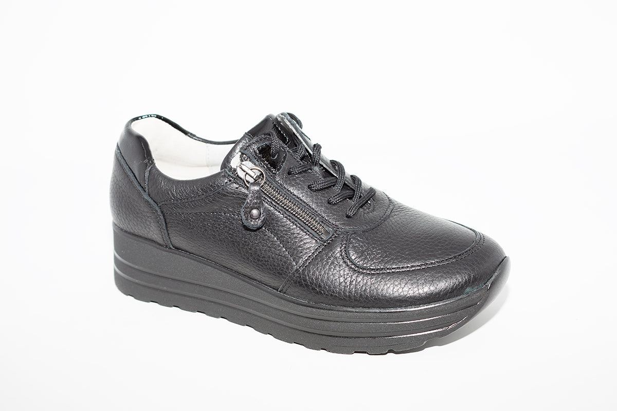 WALDLAUFER - LANA LACED SHOE - BLACK