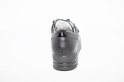 WALDLAUFER - LANA LACED SHOE - BLACK
