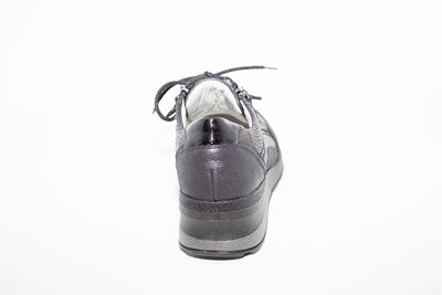WALDLAUFER - CLARA-LACED ZIP SHOE - BLACK