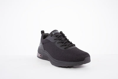SKECHERS - 117127 BOBS PULSE AIR-SASSY SAUCE LACED TRAINER - BLACK