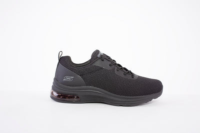 SKECHERS - 117127 BOBS PULSE AIR-SASSY SAUCE LACED TRAINER - BLACK