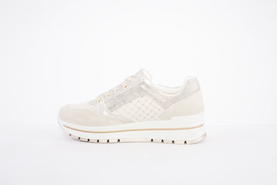 IGI & CO - 1661033 LACE UP FASHION TRAINER - BEIGE