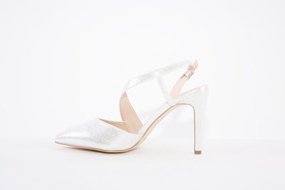 MENBUR - 23151 HIGH HEEL SHOE - SILVER