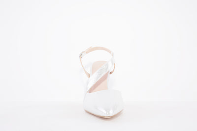 MENBUR - 23151 HIGH HEEL SHOE - SILVER