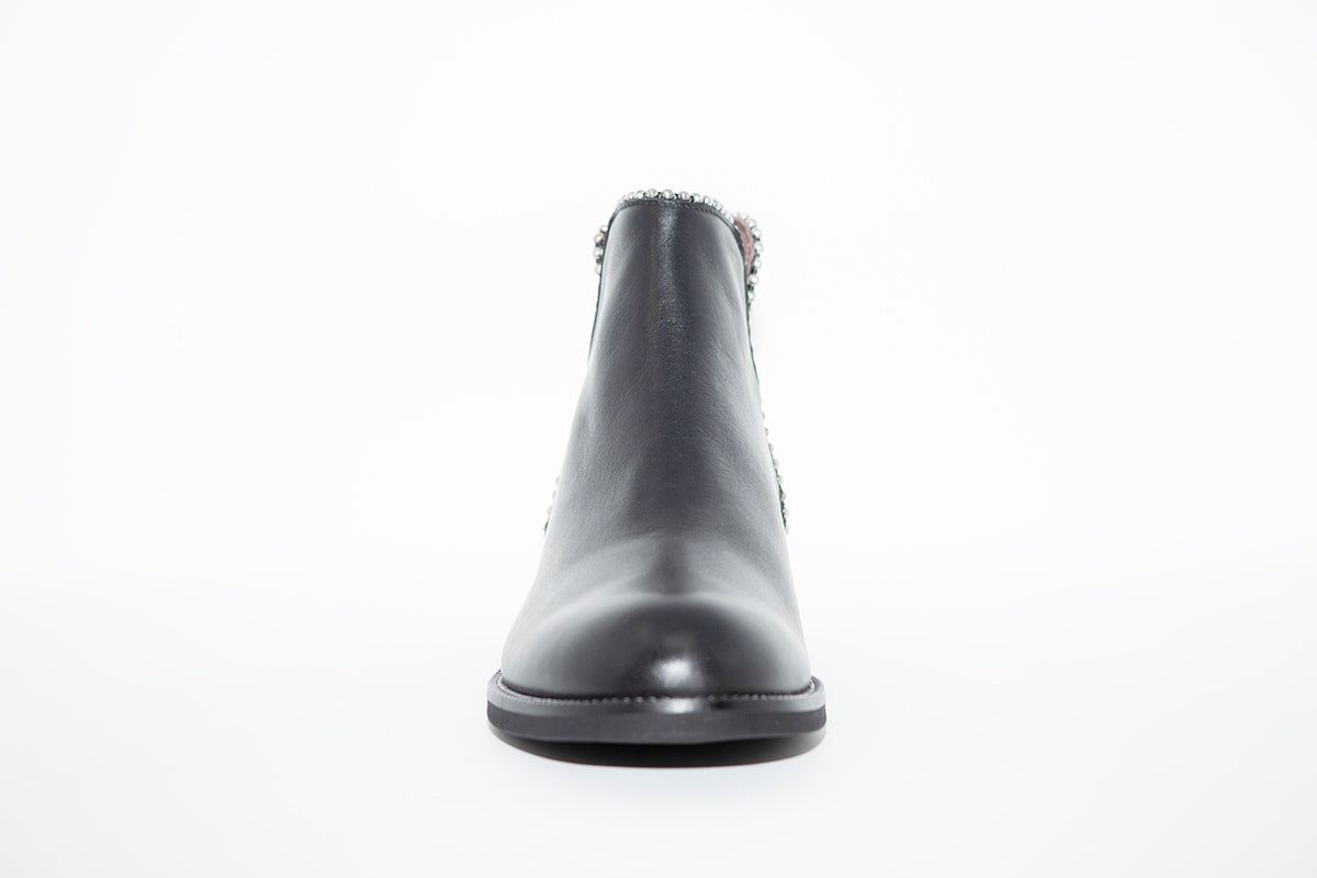 MARCO MOREO - L623 ANKLE BOOT - BLACK LEATHER