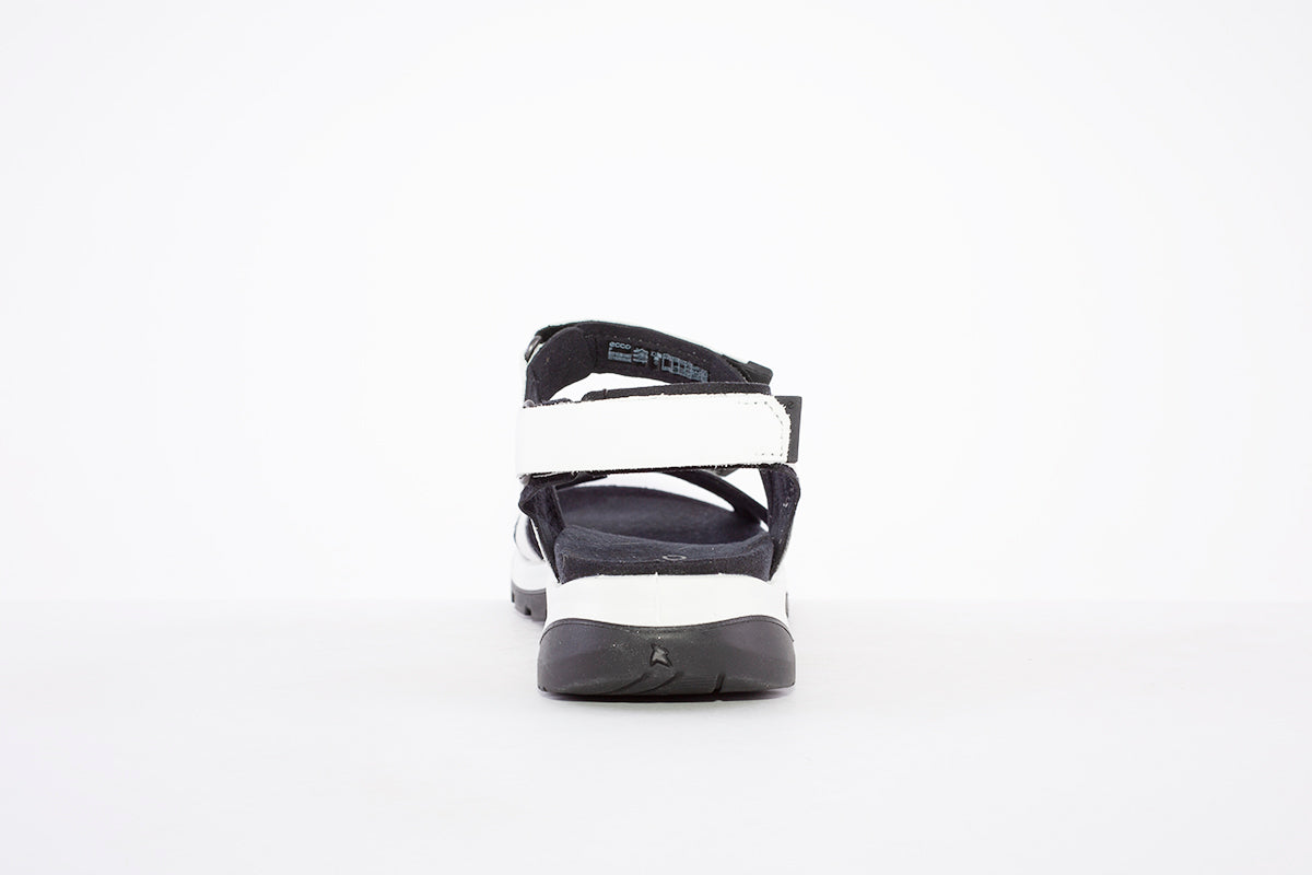 ECCO - 822153 01007 STRAP VELCRO COMFORT SANDAL - OFF WHITE