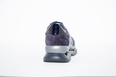 CALLAGHAN - 18811 LACED WEDGE TRAINER - NAVY