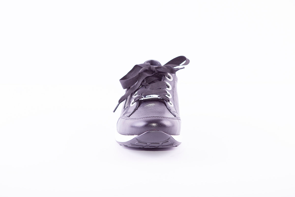 ARA - 34587 A Black Leather Sneakers Osaka