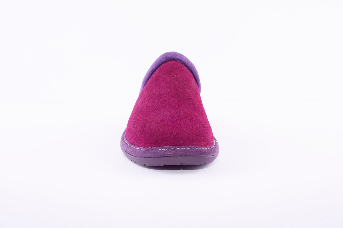 NORDIKA - 234 SUEDE MULE SLIPPER WINE