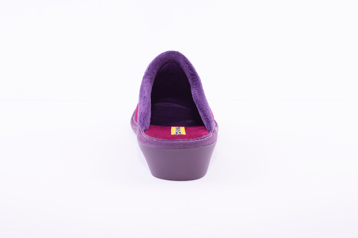 NORDIKA - 234 SUEDE MULE SLIPPER WINE