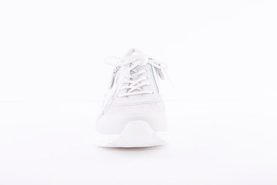 WALDLAUFER - CLARA-LACED ZIP SHOE - LIGHT GREY