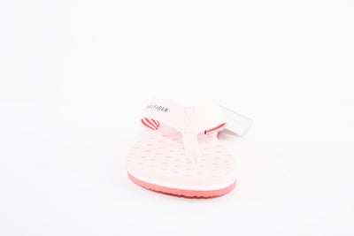 TOMMY HILFIGER - FLAGS FLAT TOE-POST MULE - PINK
