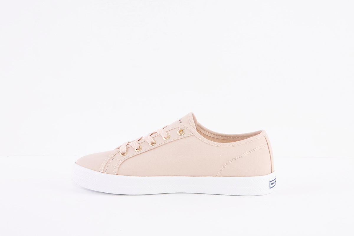 TOMMY HILFIGER - FW0FW06664 ESSENTIAL SNEAKER-FLAT LACED SHOE - PINK