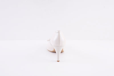 BIOECO - 6298 HIGH HEEL COURT SHOE - BEIGE