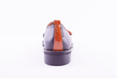 MARCO MOREO - G451 FRINGE LOAFER - BLACK LEATHER