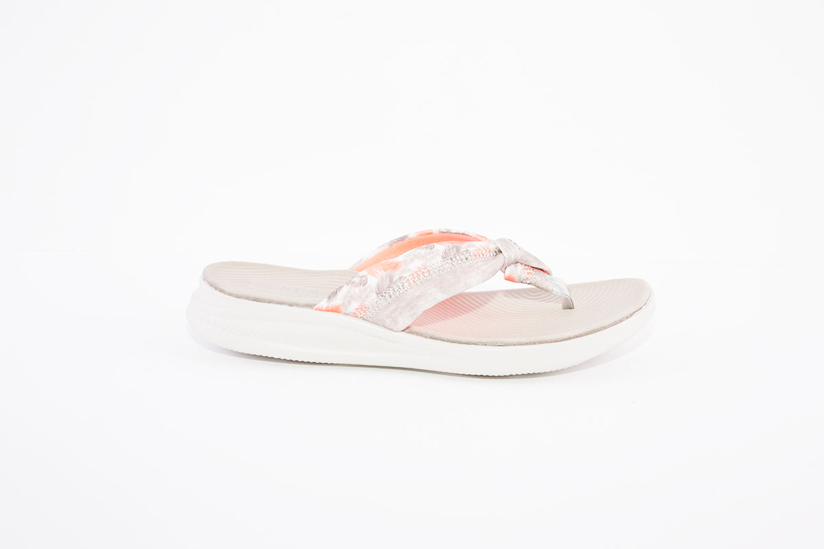 SUSST - MALIBU22 FABRIC FASHION TOE-POST MULE - TAUPE