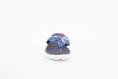 SUSST - MALIBU22 FABRIC FASHION TOE-POST MULE - NAVY