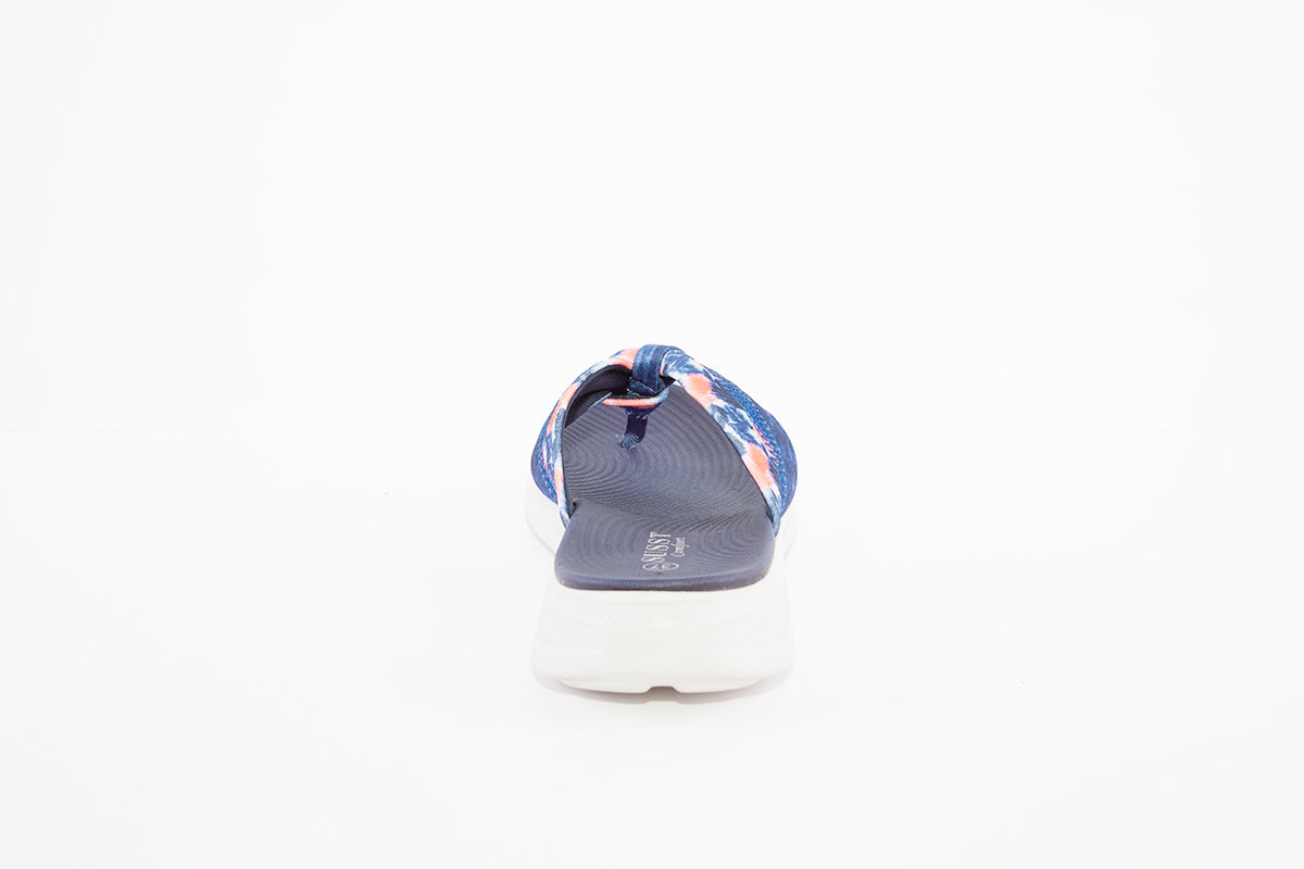 SUSST - MALIBU22 FABRIC FASHION TOE-POST MULE - NAVY