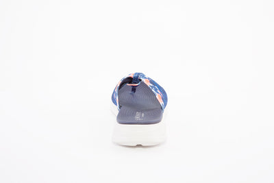 SUSST - MALIBU22 FABRIC FASHION TOE-POST MULE - NAVY