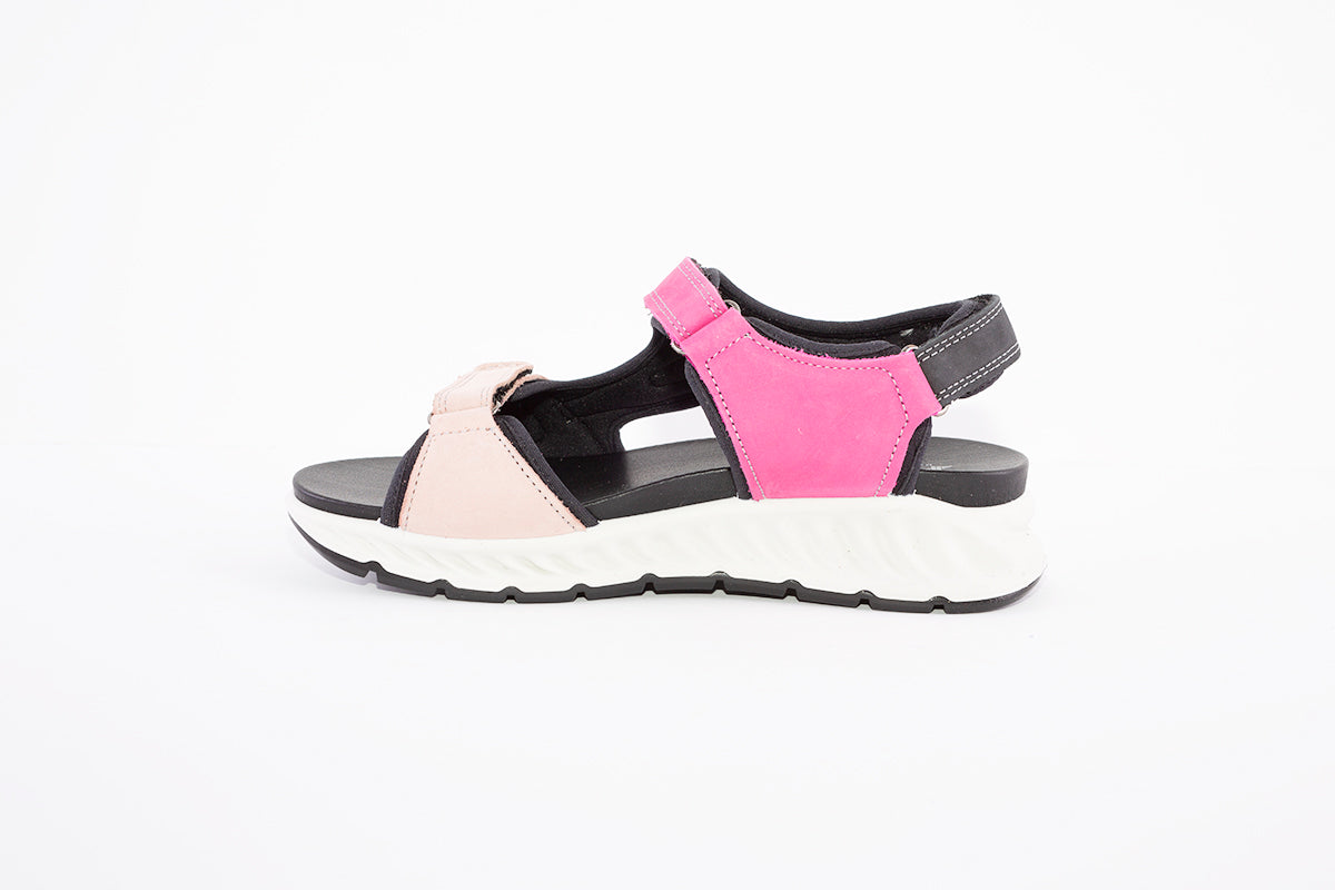 IMAC - 158460 VELCRO STRAP COMFORT SANDAL - PINK COMBI