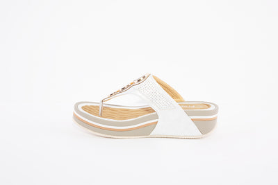PROPET - WW1530 FASHION TOE-POST MULE - SILVER