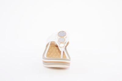 PROPET - WW1530 FASHION TOE-POST MULE - SILVER