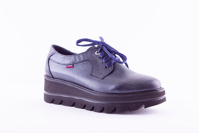 CALLAGHAN - 14805 LACED PLATFORM SHOE - NAVY LEATHER