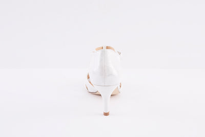 BARINO - BAR-550 MEDIUM HEEL FASHION HEEL-IN SANDAL - SILVER