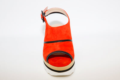 UNISA - LELI Orange Wedge Sandal