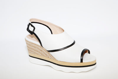 UNISA - LELI White Wedge Sandal