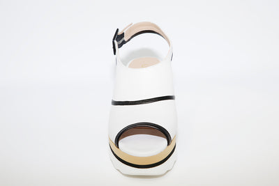UNISA - LELI White Wedge Sandal