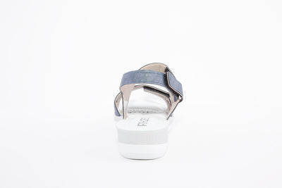 ROHDE - 1365 56 VELCRO STRAP COMFORT SANDAL - NAVY