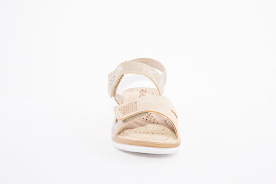 ROHDE - 1365 14 VELCRO STRAP COMFORT SANDAL - GOLD