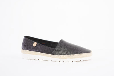 VERBENAS - 040 0020373 FLAT SLIP-ON SHOE - BLACK
