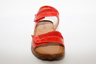 Josef Seibel - Debra 19 Red Leather Sandal