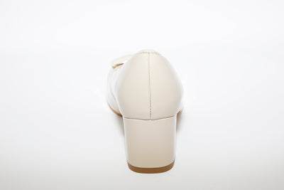 ARA - MEDIUM HEEL SHOE - NUDE PATENT