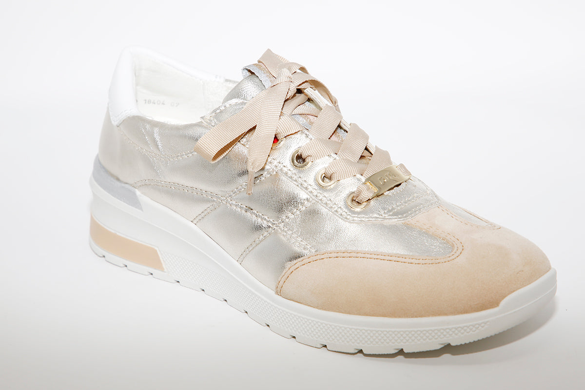 ARA - Lace-Up Trainers Nepal Camel/Gold